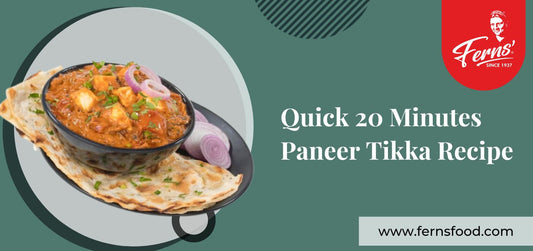 Paneer Tikka Recipe- Easy & Quick 20 Minutes Recipe