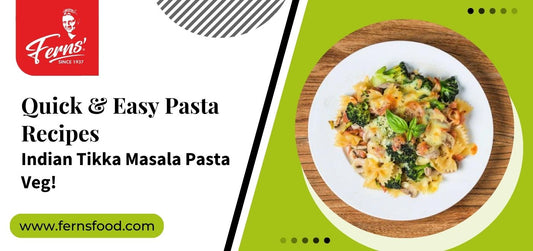 Quick & Easy 20-Min Pasta Recipes- Veg Tikka Pasta!